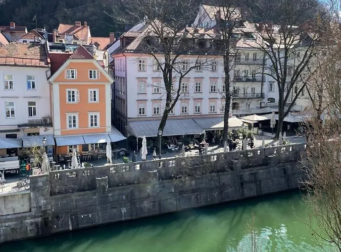 Apartment Old Town Theatre Staircase Ljubljana