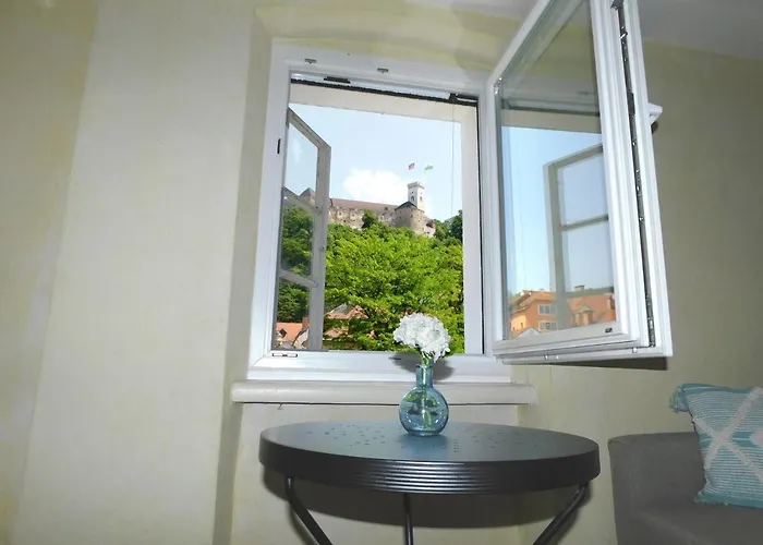 Apartment Old Town Theatre Staircase Ljubljana